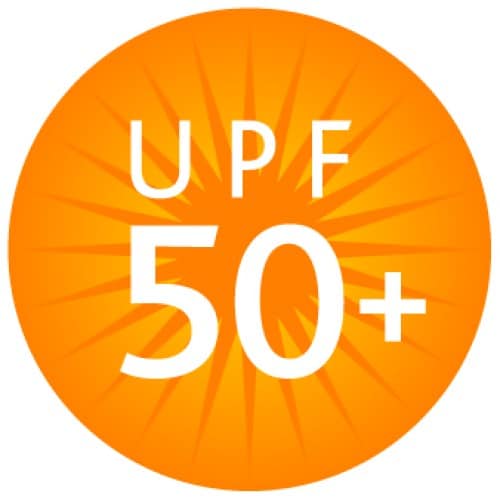 Logo de la protection solaire UPF 50+