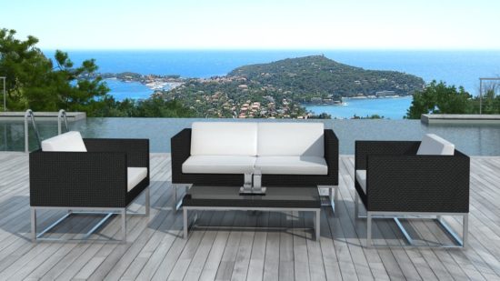 Comment nettoyer un salon de jardin en aluminium ?